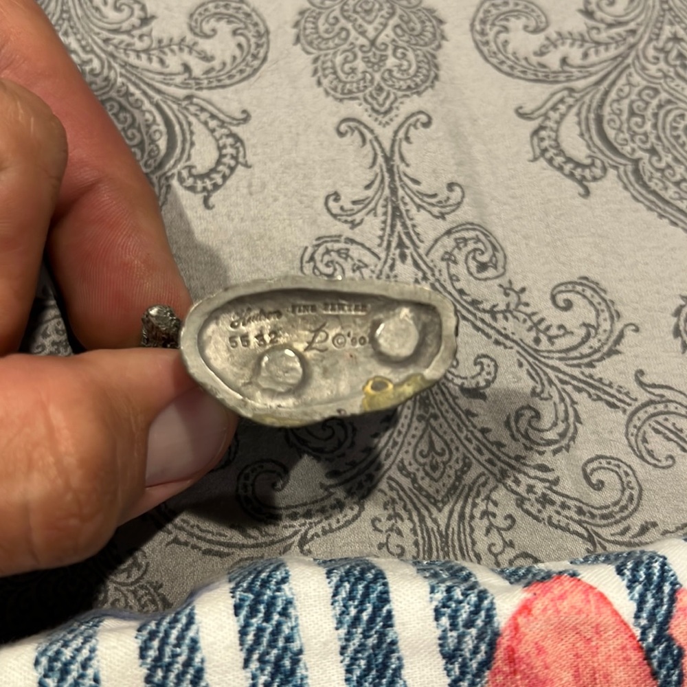 Hudson fine pewter bison